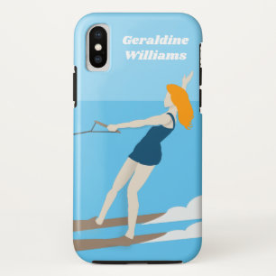 Wasserski im Vintage-Stil Case-Mate iPhone Hülle