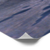 Wasserski — in blau poster (Ecke)