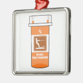 Wasserski ist mein Medikament Ornament Aus Metall (Links)