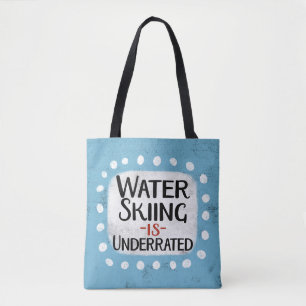 Wasserski ist zu wenig Wasser Tasche