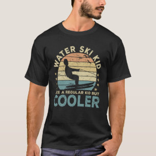 Wasserski-Kind Wassersport Wasserskifahren T-Shirt