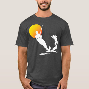 Wasserski-Kühlflächen-Wassersportliebhaber-Geschen T-Shirt