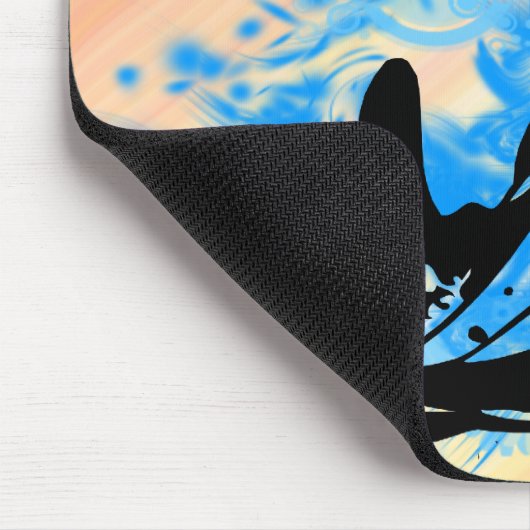 Wasserski Mousepad (Ecke)