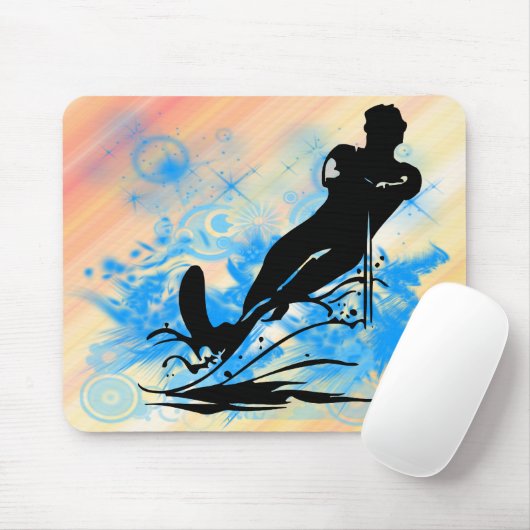 Wasserski Mousepad (Mit Mouse)