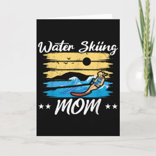 Wasserski-Mutter Wasserskifahren Wasserski-Mütter Karte