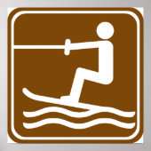 Wasserski - Paradies Poster (Vorne)