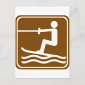 Wasserski - Paradies Postkarte (Vorderseite)