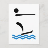 Wasserski Postkarte (Vorderseite)