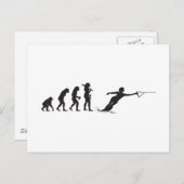 Wasserski Postkarte (Vorne/Hinten)