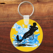 Wasserski Schlüsselanhänger (Vorderseite)