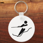 Wasserski - Ski Schlüsselanhänger (Vorderseite)