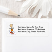 Wasserski-Strichmännchen (Insitu)