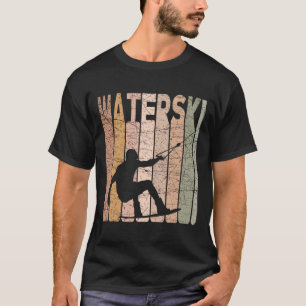 Wasserski Vintage Wasserskilaufen Retro Wasserskif T-Shirt