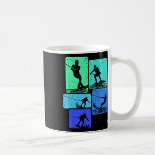Wasserski Wasserskifahren Männer Kaffeetasse