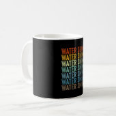 Wasserski Wassersport Kaffeetasse (Vorderseite Links)