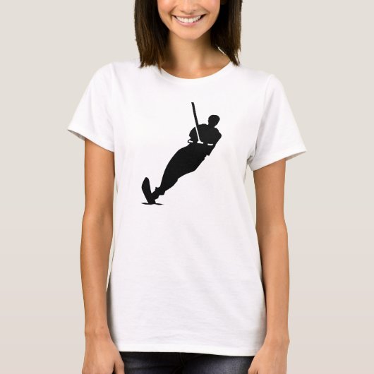 Wasserskifahrer T-Shirt (Vorderseite)