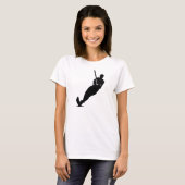 Wasserskifahrer T-Shirt (Vorne ganz)