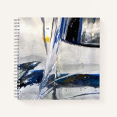 Wasserskizze und Spiralfolien Notizblock (Vorderseite)