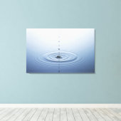 Wasserspalte Leinwanddruck (Insitu (Holzboden))