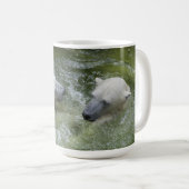 Wasserspass Eisbären Kaffeetasse (VorderseiteRechts)