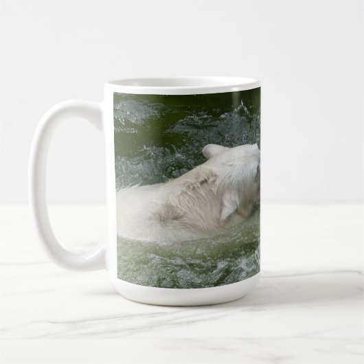 Wasserspass Eisbären Kaffeetasse (Links)