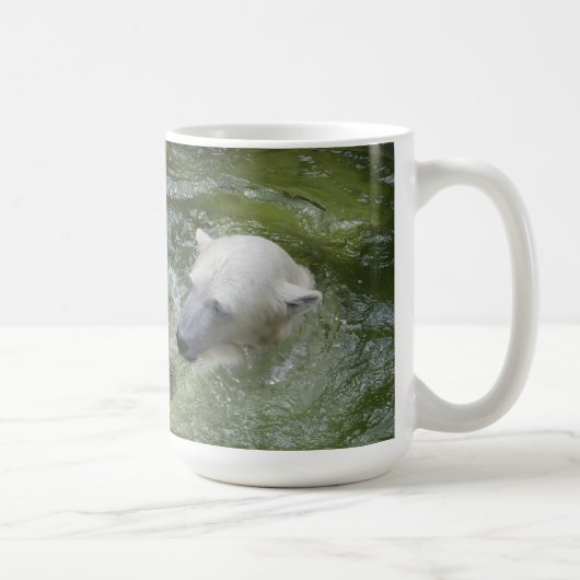 Wasserspass Eisbären Kaffeetasse (Rechts)