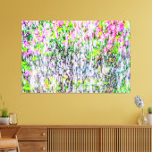 Wasserspass im Garten von Lilacs Leinwanddruck (Insitu (Wohnzimmer))