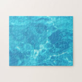 Wasserspass im Pool | Blau | Puzzle (Horizontal)