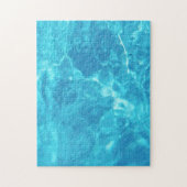 Wasserspass im Pool | Blau | Puzzle (Vertikal)
