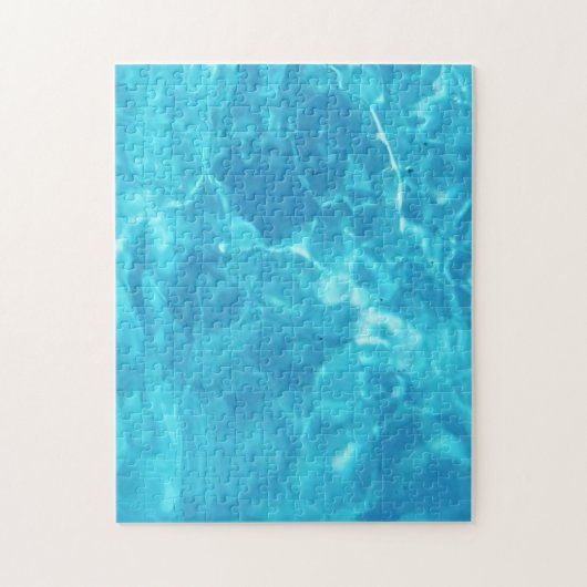 Wasserspass im Pool | Blau | Puzzle (Vertikal)
