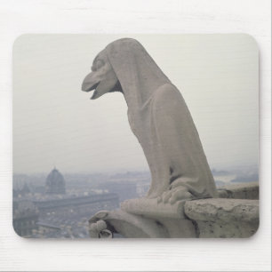 Wasserspeier auf der Balustrade von dem großen Mousepad