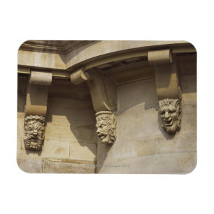 Wasserspeier auf Pont Neuf Brücke in Paris, Magnet
