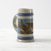 Wasserspeier Bierglas (Vorderseite Links)