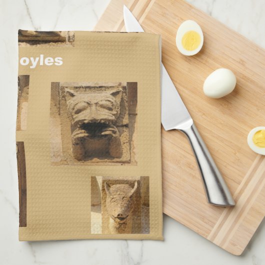 Wasserspeier-Geschirrtuch Handtuch (Viertel Falte)