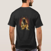 Wasserspeier Malinois Shirt (Rückseite)