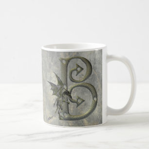 Wasserspeier-Monogramm B Kaffeetasse