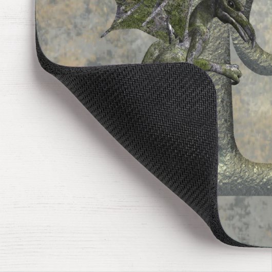 Wasserspeier-Monogramm B Mousepad (Ecke)