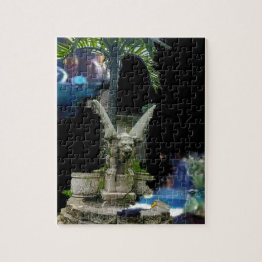Wasserspeier Puzzle (Vertikal)