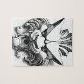 Wasserspeier Puzzle (Horizontal)