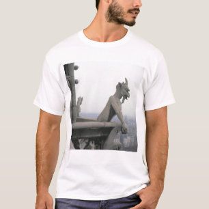 Wasserspeier von der Balustrade von dem großen T-Shirt