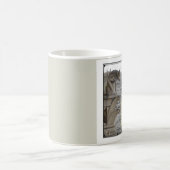 Wasserspeier von mit Zitat Buckligem von Notre Kaffeetasse (Mittel)