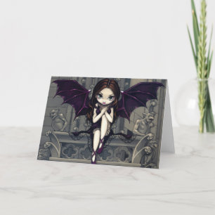 "Wasserspeier von Notre Dame" Gruß-Karte Karte