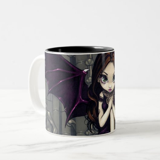 "Wasserspeier von Notre Dame" Tasse (Vorderseite Links)