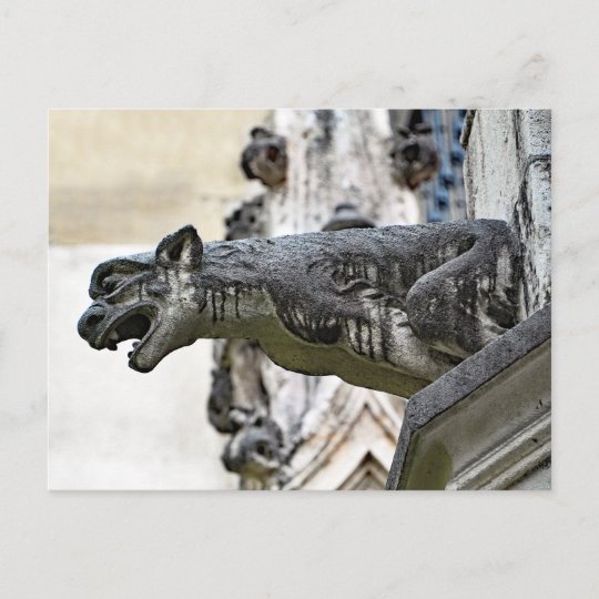 Wasserspeier Von Santiago Kathedrale In Bilbao Postkarte Zazzle De