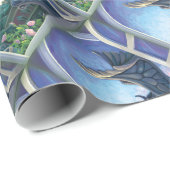 Wasserspeier-Wächter Geschenkpapier (Rolleneckpunkt)