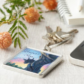 Wasserspeier-Wächter Schlüsselanhänger (Seite)