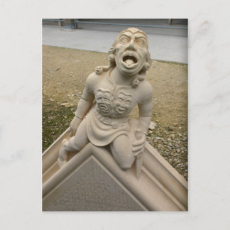 Wasserspeier - York-Kathedrale Postkarte