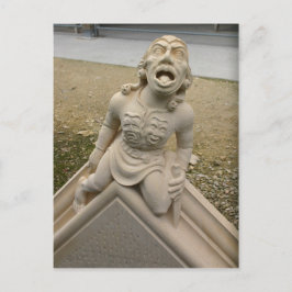 Wasserspeier - York-Kathedrale Postkarte