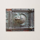 Wasserspeierplatte von der links Tür des Portals, Puzzle (Horizontal)