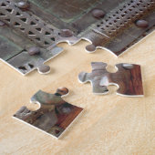 Wasserspeierplatte von der links Tür des Portals, Puzzle (Seite)